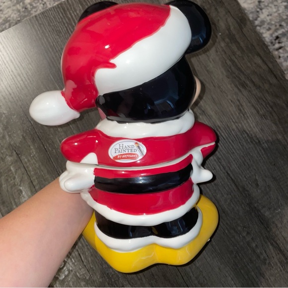 🍪🎄♥️MICKEY MOUSE COOKIE JAR ♥️🎄🍪 - Picture 4 of 5